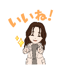 [LINEスタンプ] 福～ちゃん