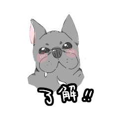 [LINEスタンプ] ブルドッグ・ブルドッグのニトロくん♪