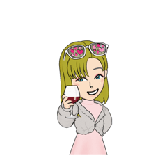 [LINEスタンプ] 話題のニーナLA.SP