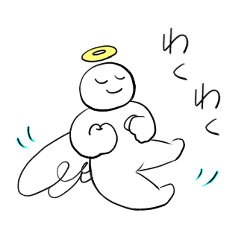 [LINEスタンプ] ゆる天使たち