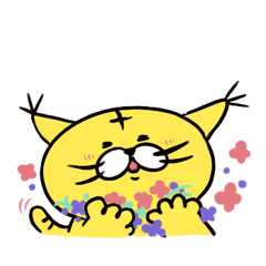 [LINEスタンプ] もりもりとらねこ やさしいメッセージ