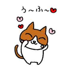 [LINEスタンプ] 茶白猫のみたらしくんスタンプ