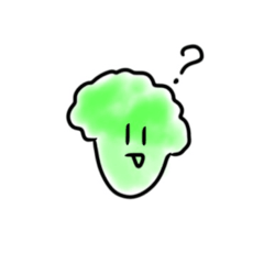 [LINEスタンプ] 元気なブロッコリー