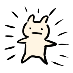 [LINEスタンプ] みみピョコねこ