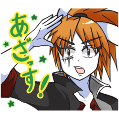 [LINEスタンプ] 紅い兎スタンプ