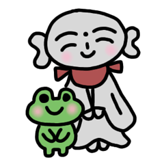 [LINEスタンプ] もりぞうくんとかえるくん