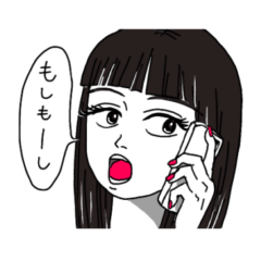 [LINEスタンプ] KANAのまんがスタンプ01