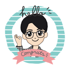 [LINEスタンプ] hello！ stamp