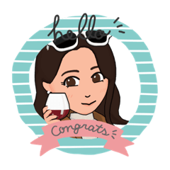 [LINEスタンプ] hello！ stamp girls