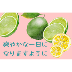 [LINEスタンプ] フルーツいっぱいのスタンプ