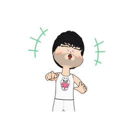 [LINEスタンプ] 体操の兄さん