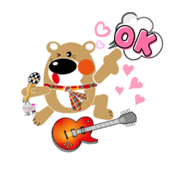 [LINEスタンプ] クマバンド