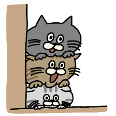 [LINEスタンプ] つかいやすそうなねこ