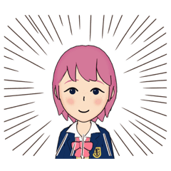 [LINEスタンプ] M  さやか