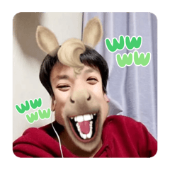 [LINEスタンプ] かけちゃんの動物園