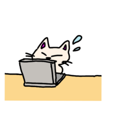 [LINEスタンプ] ふわにゃんの敬語