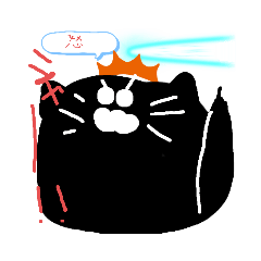 [LINEスタンプ] ねこペン日和