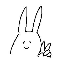 [LINEスタンプ] そこはかとなくヲタクなうさぎ3