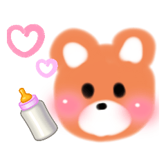 [LINEスタンプ] くまちゃあん