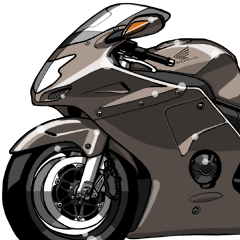 [LINEスタンプ] 1100ccスポーツバイク1(車バイクシリーズ)