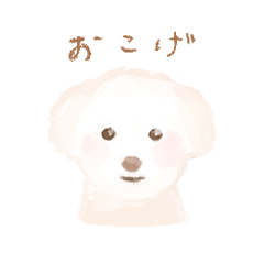 [LINEスタンプ] マルプーのおこげくん