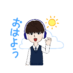 [LINEスタンプ] うぇーいマン参上