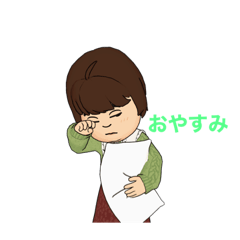 [LINEスタンプ] ぽっちゃりな女の子2