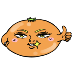 [LINEスタンプ] オレンジっち