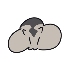 [LINEスタンプ] ハンソデ
