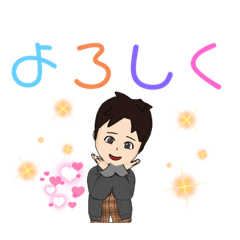 [LINEスタンプ] アバター スタンプ 男性