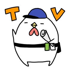 [LINEスタンプ] にわとりチキン#TV