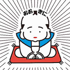 [LINEスタンプ] ホテルタビノス 京都