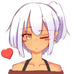 [LINEスタンプ] 褐色っ子2