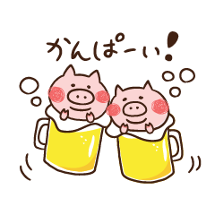 [LINEスタンプ] きょうもあしたもわく旅ぶーちゃん。