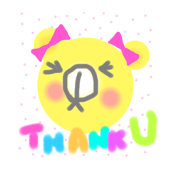 [LINEスタンプ] Happy color message 1