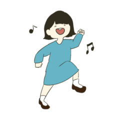 [LINEスタンプ] ゆっる〜い女のコの日常。