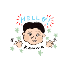 [LINEスタンプ] Babyかんなのスタンプ