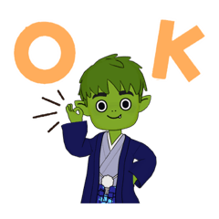 [LINEスタンプ] カッパの名残り