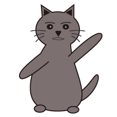 [LINEスタンプ] 丸顔 猫スタンプ 大阪弁