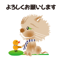 [LINEスタンプ] 陽だまりの猫（よく使う言葉）