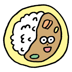 [LINEスタンプ] 関西弁のカレーくん