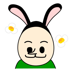 [LINEスタンプ] うさぎ系とんちゃん