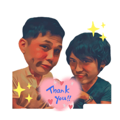 [LINEスタンプ] 稔と岡崎のスタンプ2